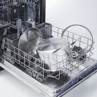 Calphalon Tri-Ply Stainless Steel 14-Inch Roaster with Rack and Lifters N6