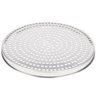 American Metalcraft A4014SP 14" x 1" Super Perforated Standard Weight Aluminum Straight Sided Pizza Pan N2