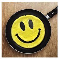 Kitchen Silicone Crack A Smile Happy Face Mold Egg Pancake Mould