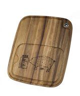 Steak Barbecue Plate, Acacia Wood N2