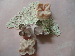 Hydrangea Set Silicone Mold and Cutter By Oh! Sweet Art FDA Approved for Food N3