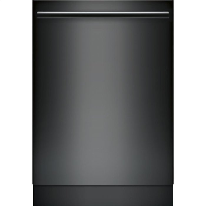 Bosch SHX68T56UC 800 24" Black Semi-Integrated Dishwasher - Energy Star N2