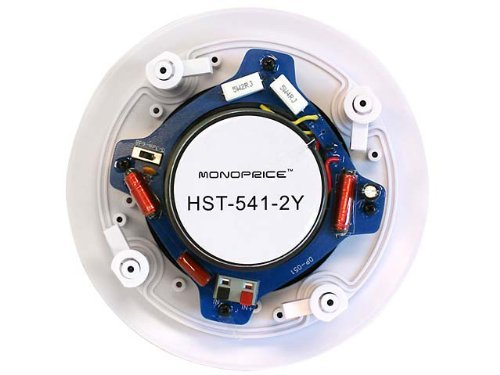 Monoprice 104104 8-Inch Kevlar 2-Way In-Ceiling Speakers (Pair) N3