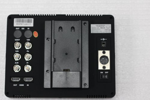 Lilliput 7'' 665/O HDMI IN&OUT Ypbpr AV 1024&times;600+F970 +LP-E6 Plate N4