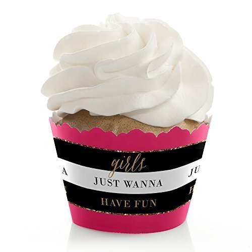 Girls Night Out - Bachelorette Party Cupcake Wrappers - Set of 12
