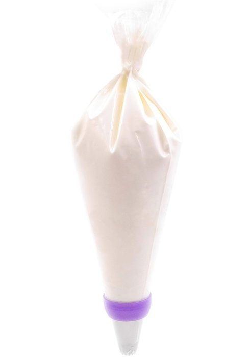 Pridebit Pastry Bag Extra Thick Disposable 16-Inch Cake/Cupcake Decorating Bags 50 Pack Large Piping Icing Bags N5