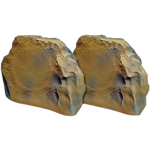 New TIC CORPORATION TFS5CN 6.5" 150-Watt Outdoor Rock Speakers (Canyon)