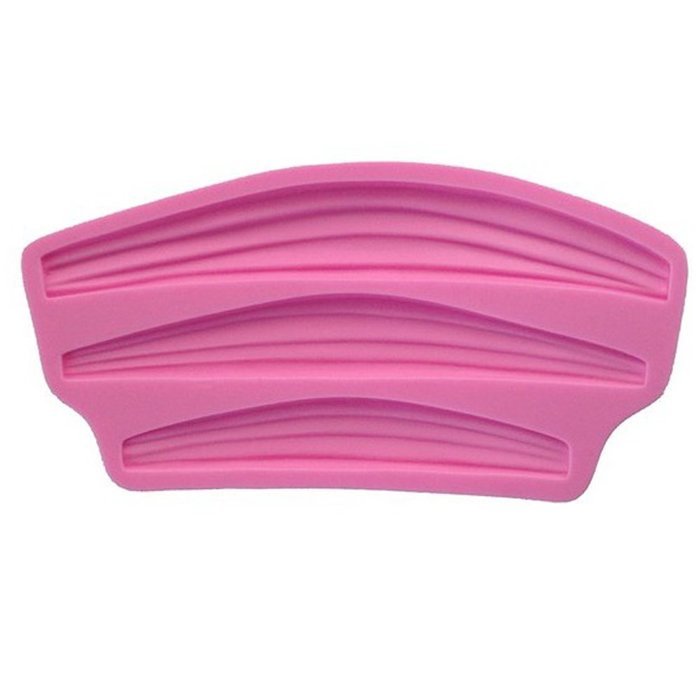 WYD Lace Fondant Mermaid Silicone Mold,Three Retro Satin Ribbon Around the Edge of the Curtain Cake Tool,Cake... N2