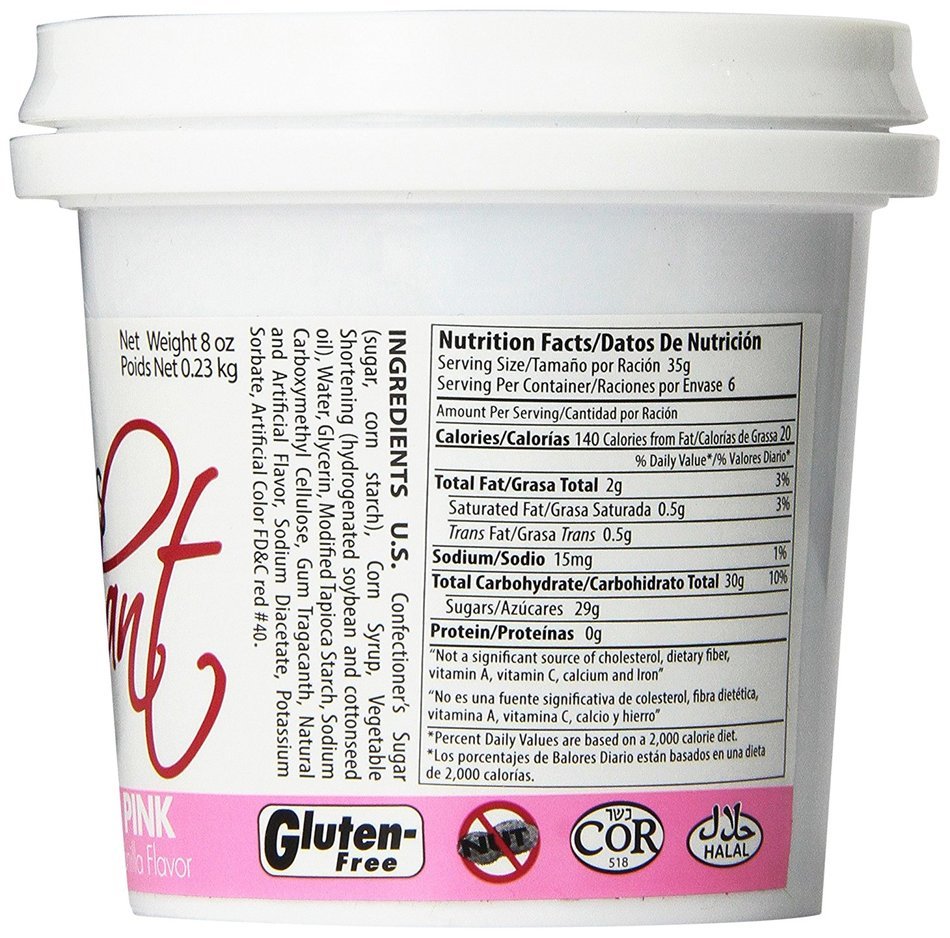 Fat Daddio's Fondant Red Vanilla 2 Lb. N10