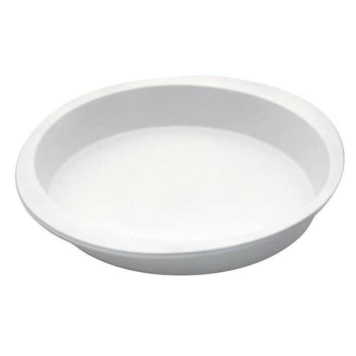 CeramaBake BC3010 Range Kleen Round Cake Pan, 9-Inch, White