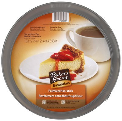 Baker's Secret Basics Non-Stick 9 3/4-Inch Springform Pan N2