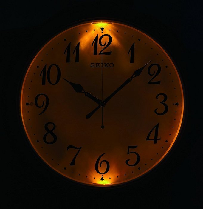 SEIKO CLOCK ' it looks at night ' ( Seiko clock ) automatic lights hanging clock radio ( LIGHTGOLD ) KX368S N2
