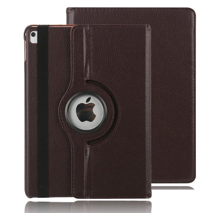 ipad Case Red,TechCode 360 Degrees Rotating Magnetic PU Leather with Stand Smart Auto Sleep/Wake Feature Case... N31