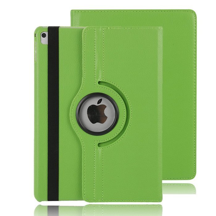 ipad Case Red,TechCode 360 Degrees Rotating Magnetic PU Leather with Stand Smart Auto Sleep/Wake Feature Case... N36