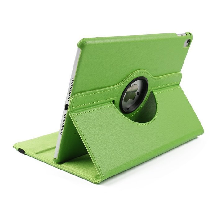 ipad Case Red,TechCode 360 Degrees Rotating Magnetic PU Leather with Stand Smart Auto Sleep/Wake Feature Case... N37