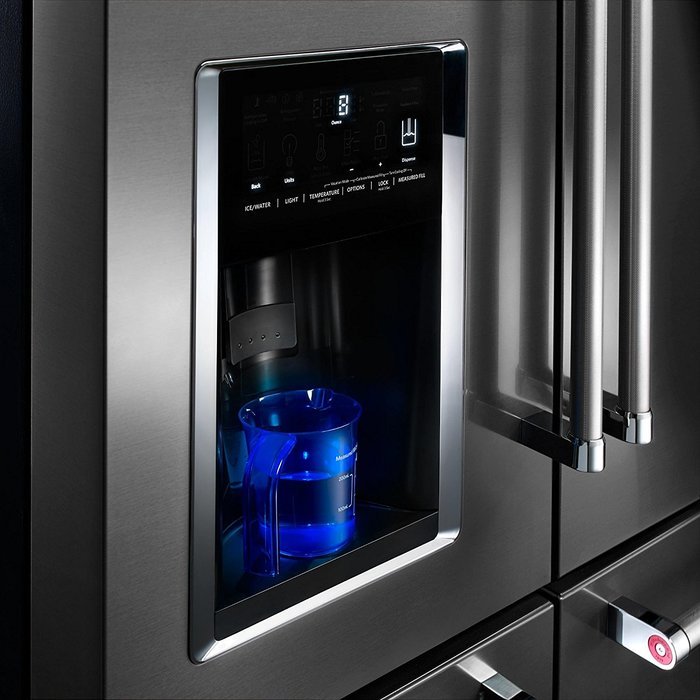 KitchenAid&reg; 25.8 Cu. Ft. 36-Inch Multi-Door Freestanding Refrigerator N7