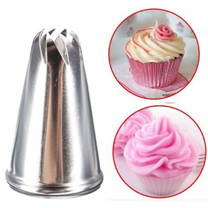 MAXGOODS Decorating Tip, Drop Flower (2-Pack)