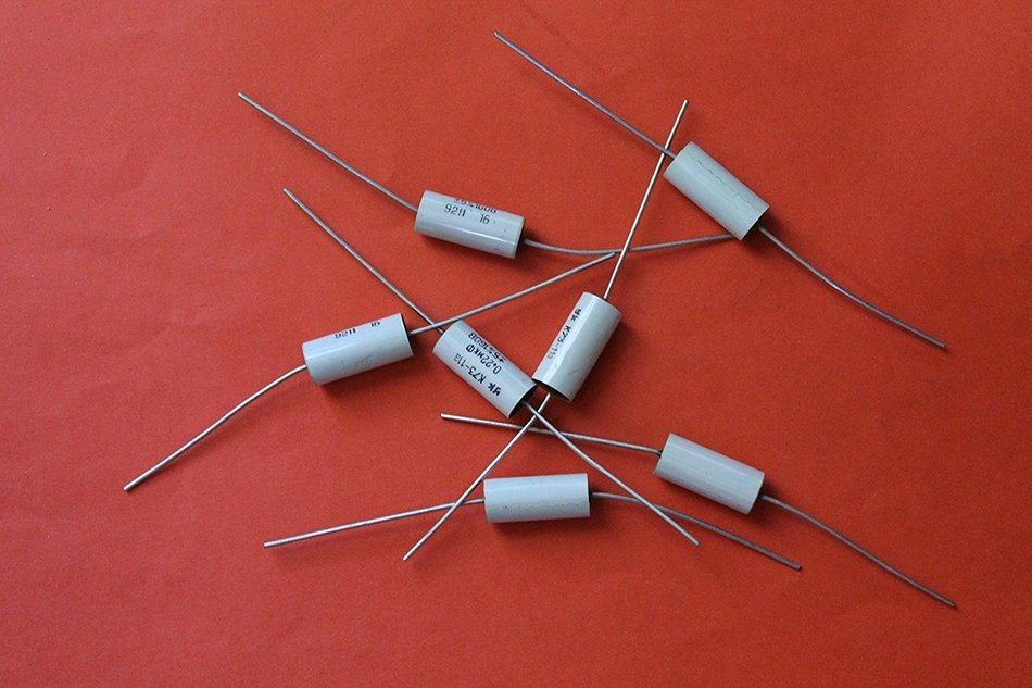 Capacitor PETP K73-11A 160V 0.22uF USSR 10 pcs