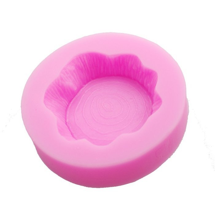 OUMOSI DIY Tree Stump Shape Silicone Mold for Chocolate Jelly Candy (Color Random)