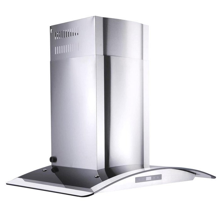 Hood Stove - 30" Range Hood Kitchen Wall Mount Stainless Steel Glass Stove Vents USA Stock N7
