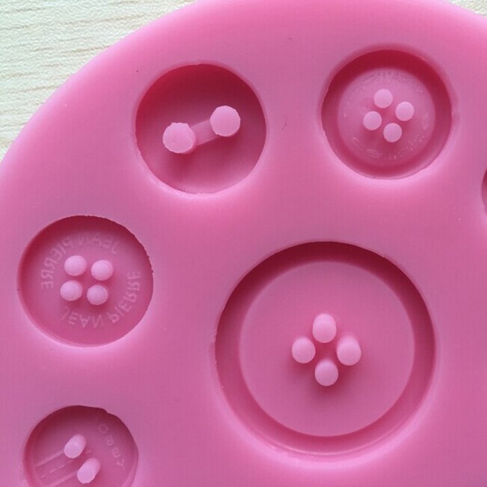 Karen Baking Different Sizes Of Buttons Shape 3D Silicone Cake Mold For ...