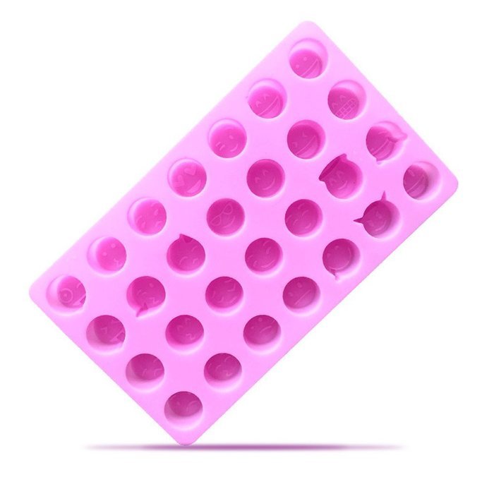Genenic 28 Cavity Silicone Cake Bread Chocolate Jelly Candy Ice Baking Mould Craft Mold +1PCS Free Nice Baking... N6
