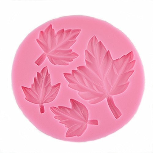 Anyana Maple Leaves Silicone Fondant Mold Cake Decorating Pastry Gum ...