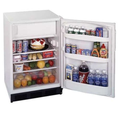 Summit ALB651SSTB 24" ADA Compliant Right Hinge Dual Evaporator Undercounter Refrigerator with 5.1 cu. ft. Capacity... N3