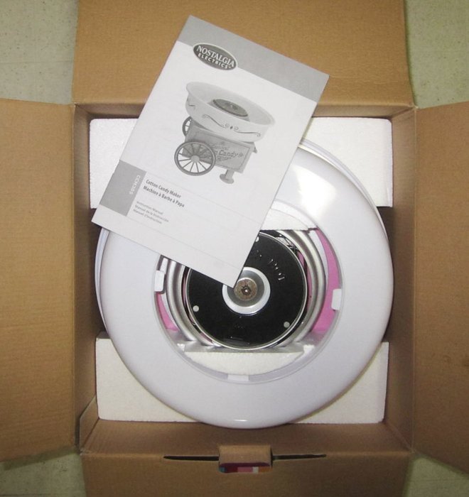 Nostalgia Electrics Model Ccm305 Cotton Candy Maker N2