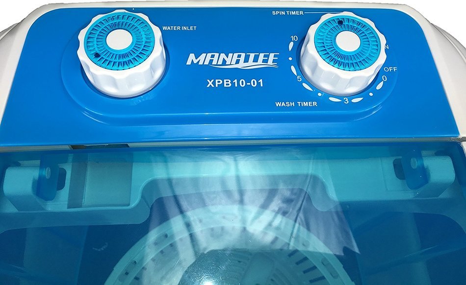 Small Mini Portable Compact Washing Machine 6.6 LB Capacity Laundry Washer and Spin Dry from MANATEE N5