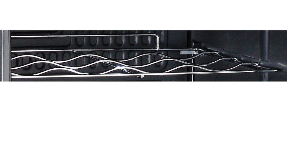 SMAD 35 Bottle Freestanding Compressor Wine Cooler,Black N5