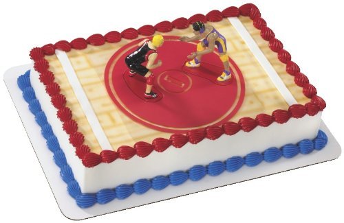 Wrestling DecoSet Cake Decoration