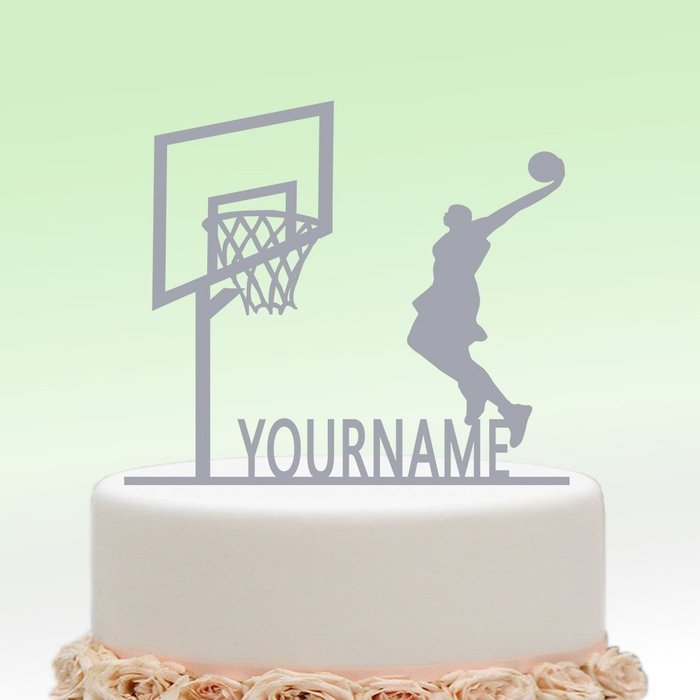 ivisi Personalized Wedding Cake Topper Custom Initial Name Decoration Anniversary Gift (Design 10) N3