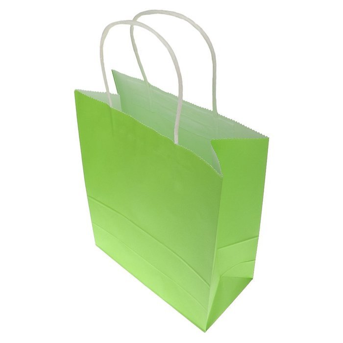 Bright Paper Party Gift Bags With Handles Birthday Wedding Loot Candy Shopping Retail Bag Pouches - Brown, 22... N33