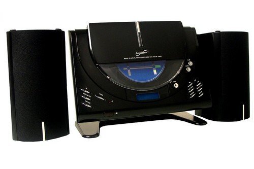 Supersonic SC-3399 Micro CD Player with MP3, AM/FM Radio, and Twin Speakers