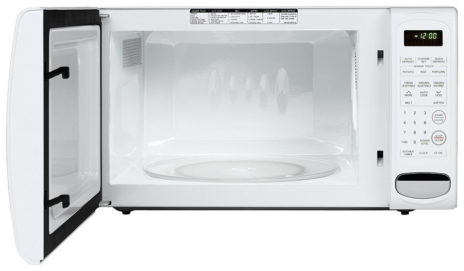 LG LCS1410SW 1.4 Cu Ft Counter Top Microwave Oven, White
