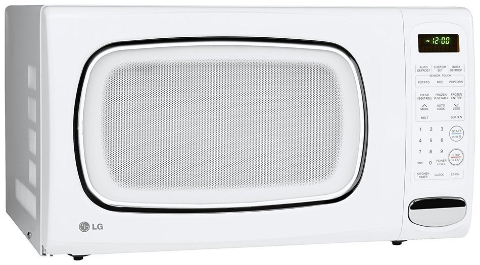 LG LCS1410SW 1.4 Cu Ft Counter Top Microwave Oven, White N2