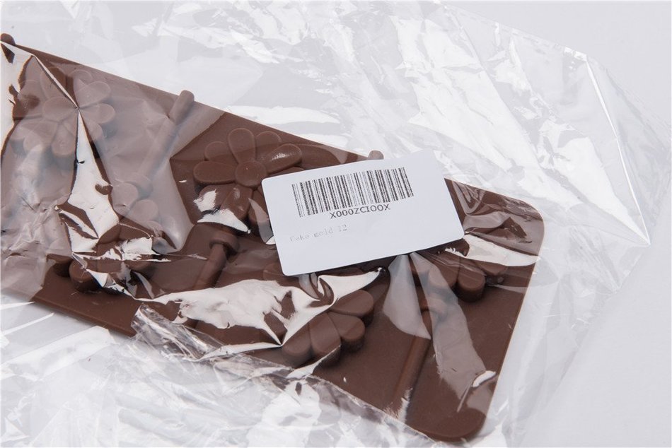 6 Cavity Sunflower Shape Lollipop Pudding Chocolate Ice Mold for Homemade DIY Products for Kids N6