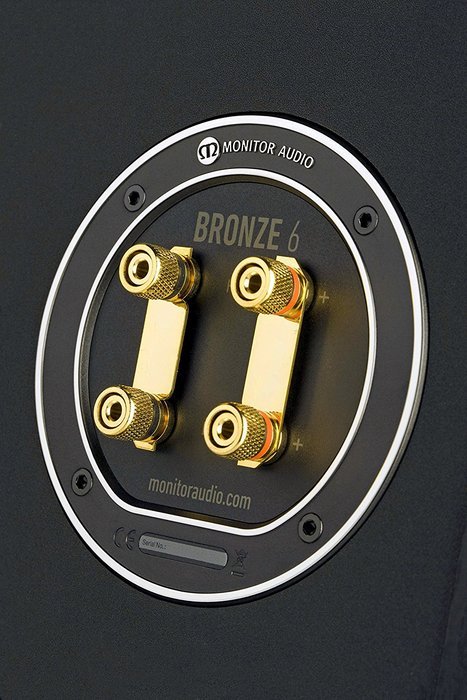 Monitor Audio Bronze Series 6 2 1/2Way Floorstanding Speaker - Each - Black Oak N2