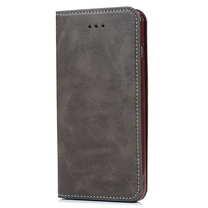 iPhone 7 Case (4.7 inch) - Book Style Wallet Stand Case Magnetic Smart Closure PU Leather Case Shockproof Soft... N42