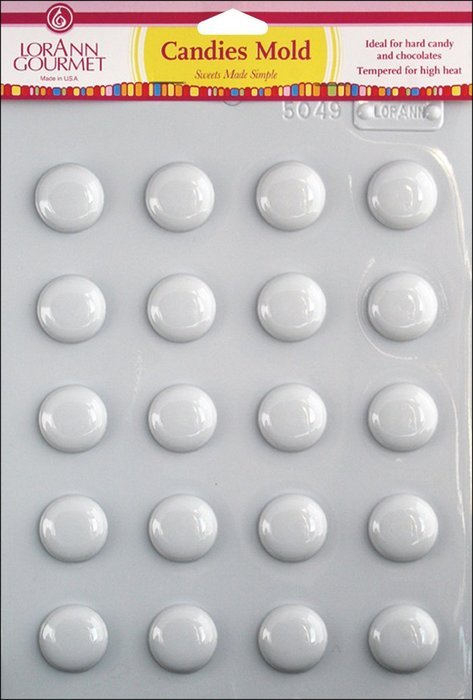 Breakup Candy Mold-Discs 20 Cavity (1 Design)