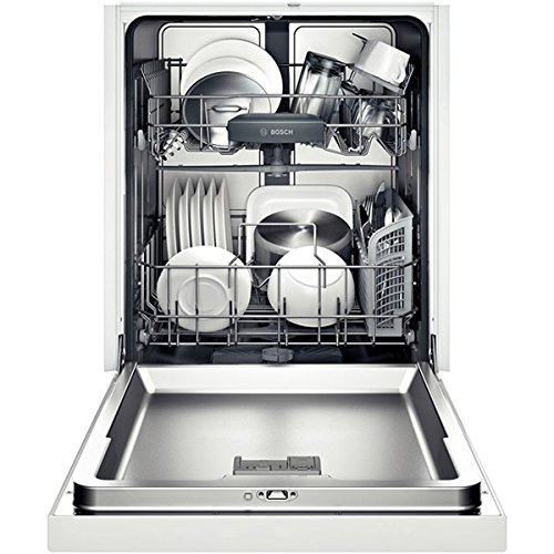 Bosch SHE53TL2UC 300 24" White Semi-Integrated Dishwasher - Energy Star N2