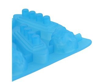 Titanic Ocean Liner and Iceberg Shaped Ice Cube Trays Ice Mold Ice Maker (Blue) N2