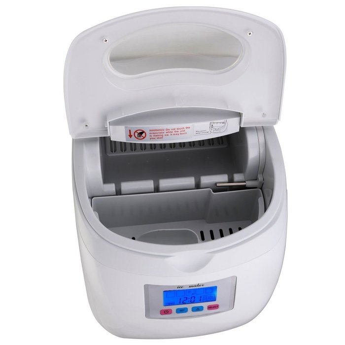 Giantex Portable Countertop Ice Cube Maker Compact Ice Cube Machine 26 Lb/ Day N3