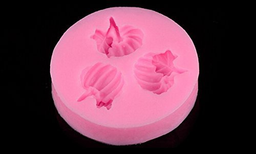 Fashionclubs Silicone Halloween Pumpkins Chocolate/Fondant/Candy Mold Dia 4.8cm N5
