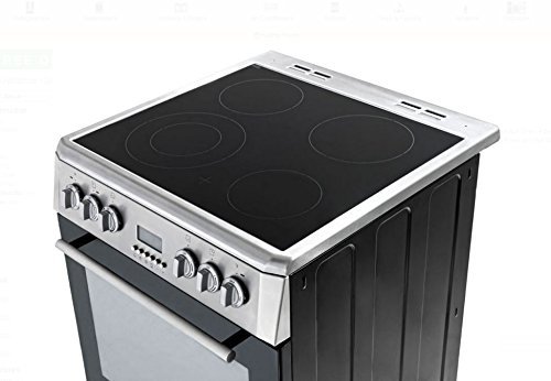 Blomberg BERU24100SS 24" Freestanding Electric Range with 2.3 cu. ft. and True Convection Oven, Stainless Steel N2
