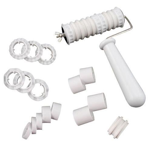 Hanperal Fondant Strip Ribbon Cutter Embosser Roller Sugarcraft Cake Decorating Mold