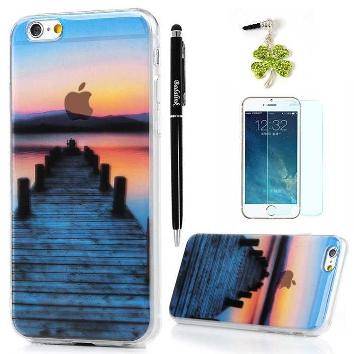 iPhone 6S Case,iPhone 6 Case (4.7") - Fancy Scenery Series Slim Fit Shock-absorption Soft TPU Rubber Skin Gel... N5