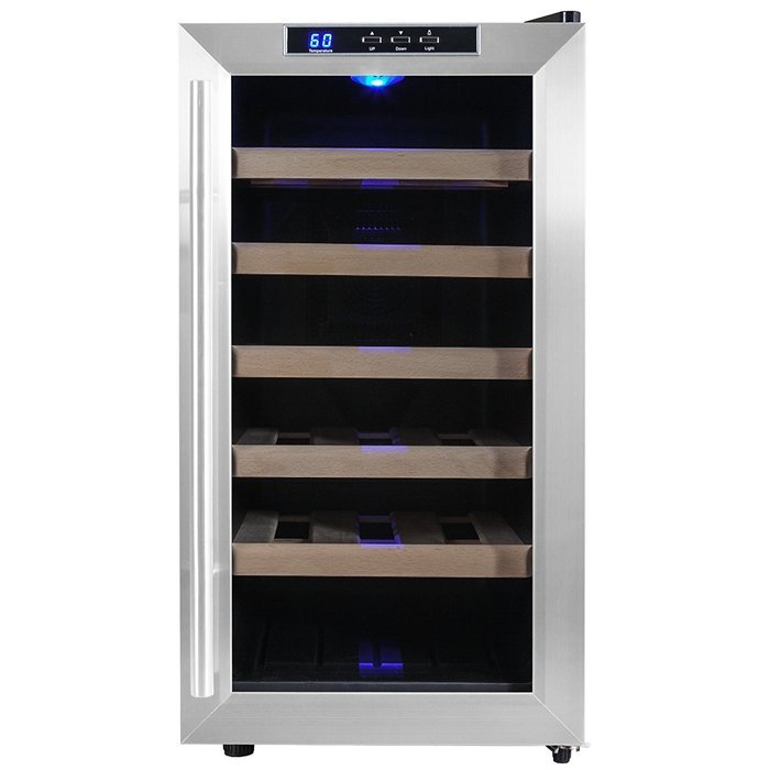 Firebird New 18-bottle Thermoelectric Quiet Operation Wine Cooler Cellar Chiller Refrigerator N2