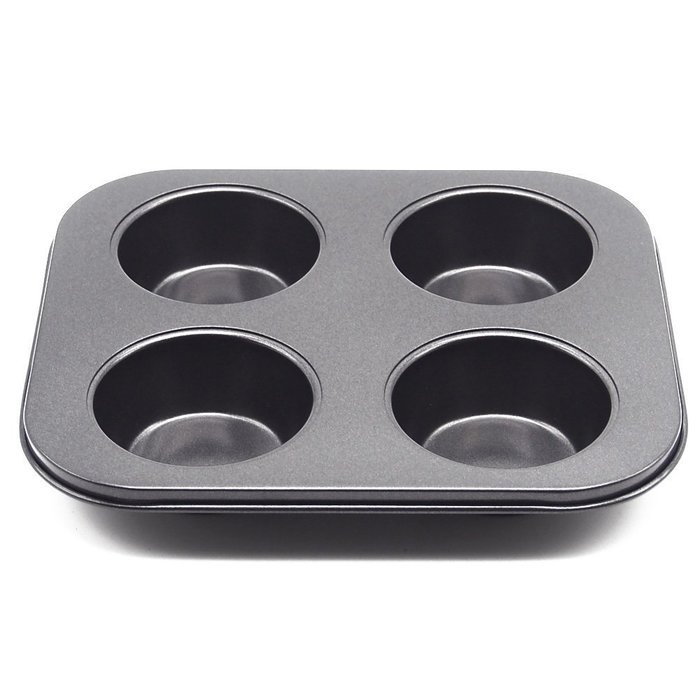 Wenwins 4 Cup Muffin Pans-baking cups-Non Stick Bakeware for Muffins N3